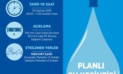 Yeşilyurt’ta yarın sular akmayacak
