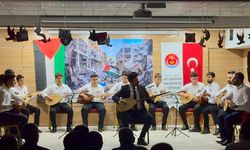 Halfetili öğrencilerden Gazze için yardım gecesi