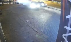 İş yerine çarpmaktan son anda kurtuldu