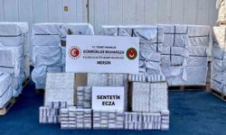 Mersin Limanı'nda 12 milyon 400 bin adet kapsül ilaç ele geçirildi