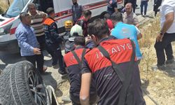 Siirt-Şirvan yolunda takla atan pikabın sürücüsü yaralandı