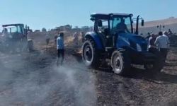 Siirt’te 50 dönüm buğday kül oldu