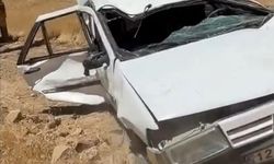 Siirt'te köy yolunda kaza: 2 yaralı