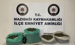 Mardin'de 4 kilo 636 gram madde ele geçirildi: 2 gözaltı