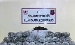 Diyarbakır'da yaklaşık 55 kilo esrar ele geçirildi