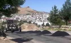 Ağaç dikilerek protesto edilen yolun yapımına başlandı