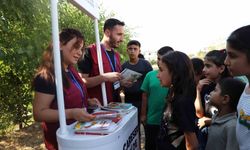 Diyarbakırlı çocuklar "Masal Sandığı" ile kitapla buluştu