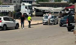 Kurtalan'da 2 aracın çarpıştığı kaza ucuz atlatıldı