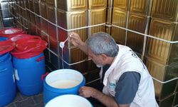 Şanlıurfa'da 400 kilo şüpheli sade yağ ele geçirildi