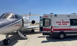 Ambulans uçak 14 günlük Avşin Ajda bebek için havalandı