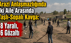Arazi anlaşmazlığında iki aile arasında taşlı-sopalı kavga: 8 yaralı