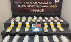 Batman'da 19 kilo metamfetamin ele geçirildi: 1 tutuklama