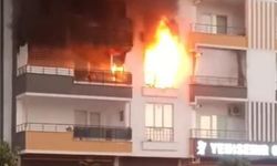 Batman'da apartman dairesinde yangın