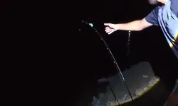 Dev balık amatör balıkçının oltasını kopardı