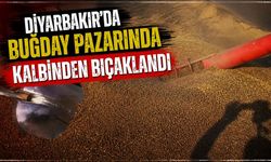 Diyarbakır'da buğday pazarında kalbinden bıçaklandı