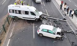 Diyarbakır'da zincirleme kaza: 2 ağır yaralı