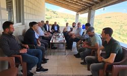HÜDA PAR Elazığ'da çiftçilerin sorunlarını yerinde dinledi