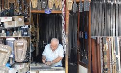 İki metrekarelik dükkanda deri üretimiyle geçen yarım asırlık ömür
