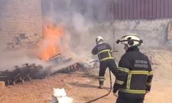 Komşu ildeki yangın korkuttu