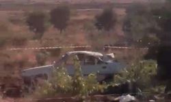 Şanlıurfa'da otomobil tarlaya uçtu: 1 ölü, 1 yaralı