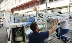 Urfa'da ruhsatsız diş tedavisi yapılan iş yerlerine baskın