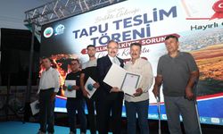 34 yıllık mülkiyet sorunu çözüldü: 497 vatandaş tapusuna kavuştu