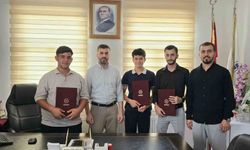 Çermikte hafızlık eğitimini tamamlayan 5 hafıza belgeleri verildi