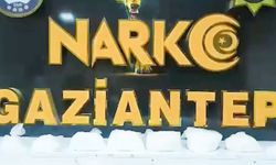 Gaziantep'te 8 buçuk kilo narkotik ele geçirildi: 3 gözaltı
