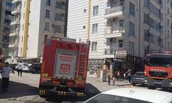 İş yerinin bacasından yükselen duman paniğe neden oldu