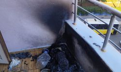 Siirt'te apartman dairesinde piknik tüpü patladı