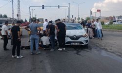 Batman'da otomobil ile motosiklet çarpıştı: 2 yaralı