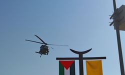 Bitlis'te gökyüzünde heyecan dolu anlar