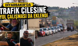 Diyarbakır'da trafik çilesine yol çalışması da eklendi