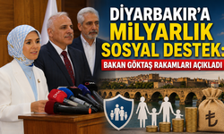 Diyarbakır'a milyarlık sosyal destek: Bakan Göktaş rakamları açıkladı
