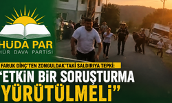 HÜDA PAR'dan Zonguldak’taki saldırıya tepki: Etkin bir soruşturma yürütülmeli