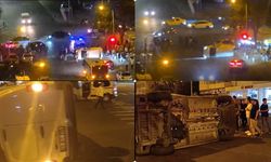 Diyarbakır'da gece yarısı korkutan kaza