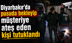 Diyarbakır'da pusuda bekleyip müşteriye ateş eden kişi tutuklandı