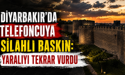 Diyarbakır'da telefoncuya silahlı baskın: Yaralıyı tekrar vurdu
