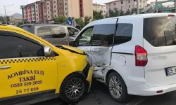 Erzurum'da zincirleme kaza: 3 yaralı