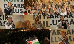 Gazze için yola çıkan vicdan hareketi Diyarbakır'da