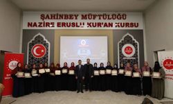 Gaziantep'te 77 hafız icazet belgesi aldı