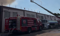 Gaziantep’te pamuk ipliği tesisinde yangın