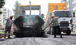 Diyarbakır'da 10 ayrı caddede asfalt çalışması
