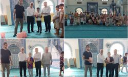 Kur'an kurslarına katılan çocuklara akıllı saat hediye edildi