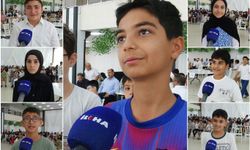 Kur'an kursu öğrencilerinden anlamlı kapanış
