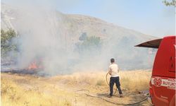 Malatya'da iki ayrı yangına ekipler müdahale etti