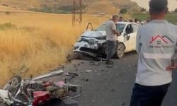 Mardin'de otomobil ile motosiklet çarpıştı: 2 ölü