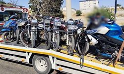 Gaziantep'te 760 motosiklet sürücüsüne 9 milyon lira ceza