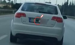 Plakasını gizleyerek yola çıktı, 140 bin TL ceza yedi