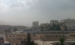 Şanlıurfa'yı kuzeyden gelen toz kapladı